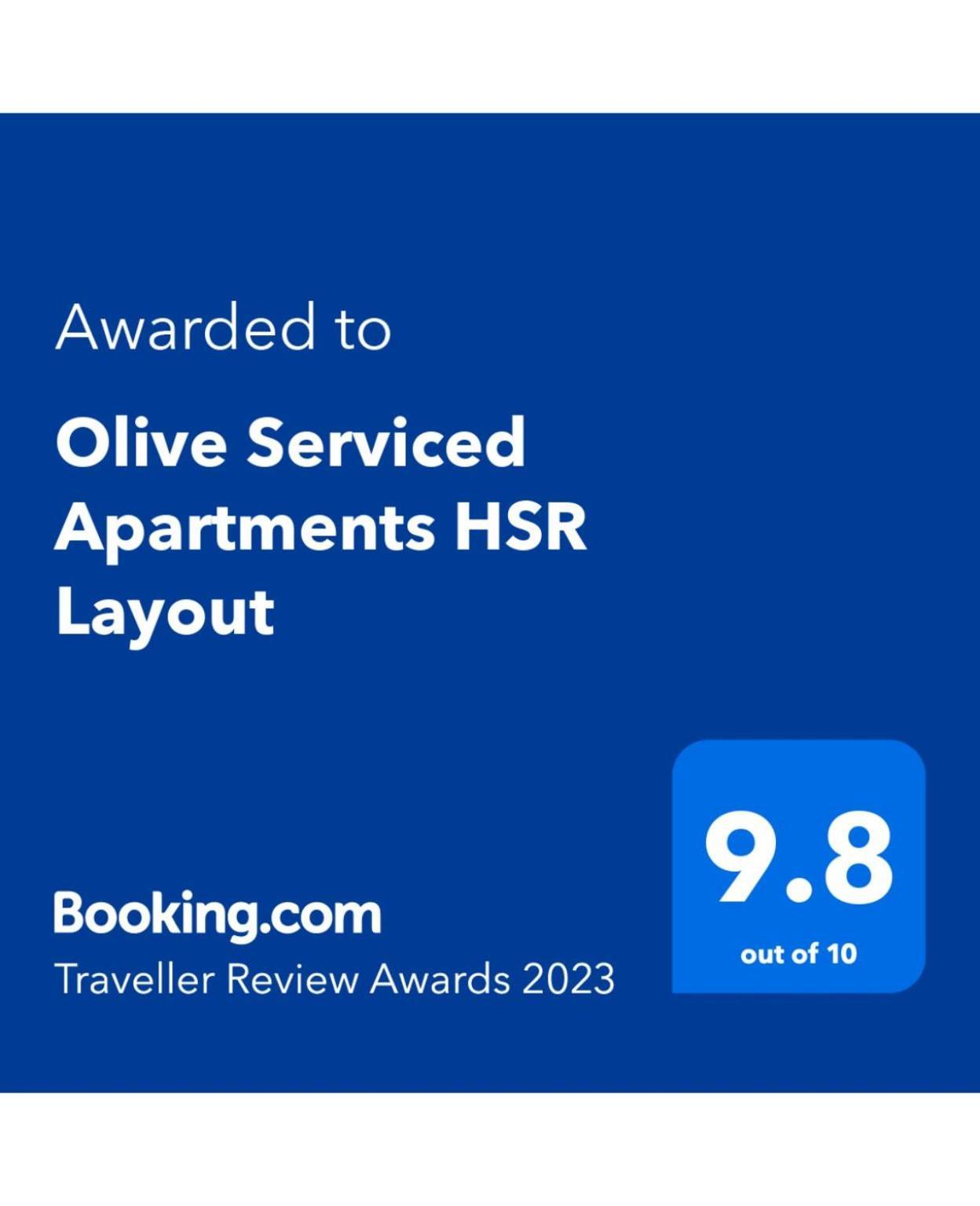 Olive Serviced Apartments Hsr Layout Bangalore Exteriör bild